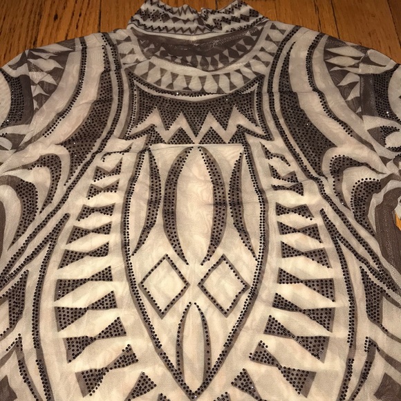 Beautiful Beaded Bodysuit - Picture 2 of 2